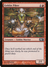 Goblin Piqueiro / Goblin Piker - Magic: The Gathering - MoxLand